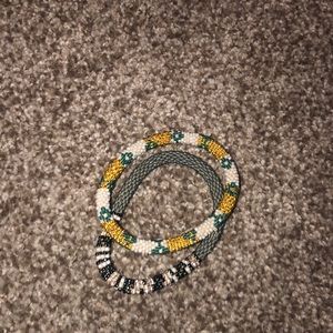 Two Lilly and Laura bracelets